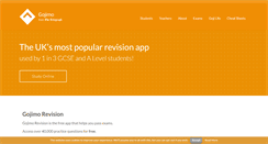 Desktop Screenshot of gojimo.com